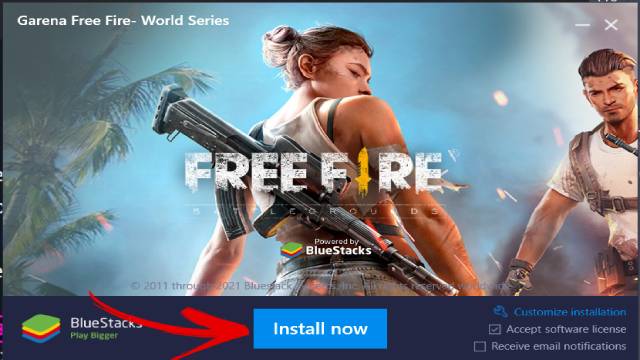 Garena Free Fire Install in Computer