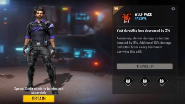 Free Fire's New Elite Andrew character