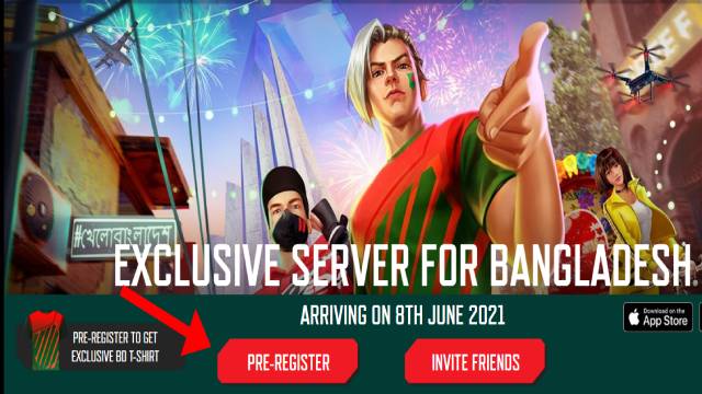 Free Fire Bangadesh Server