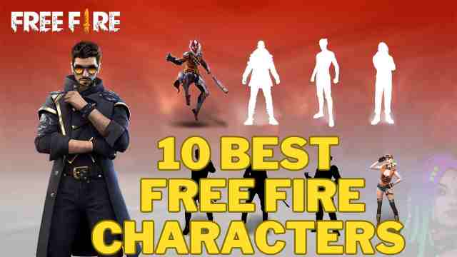10 Best Free Fire Characters for Battle Royale Mode